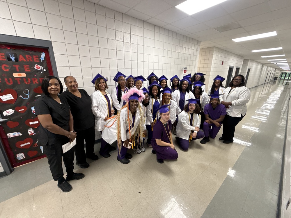 Image of Students who graduated from the CNA Program