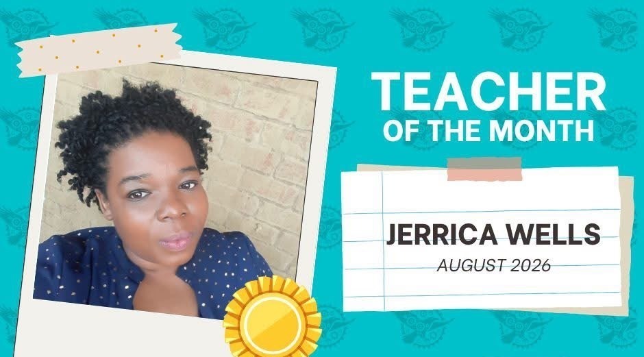 August Teacher of the Month
