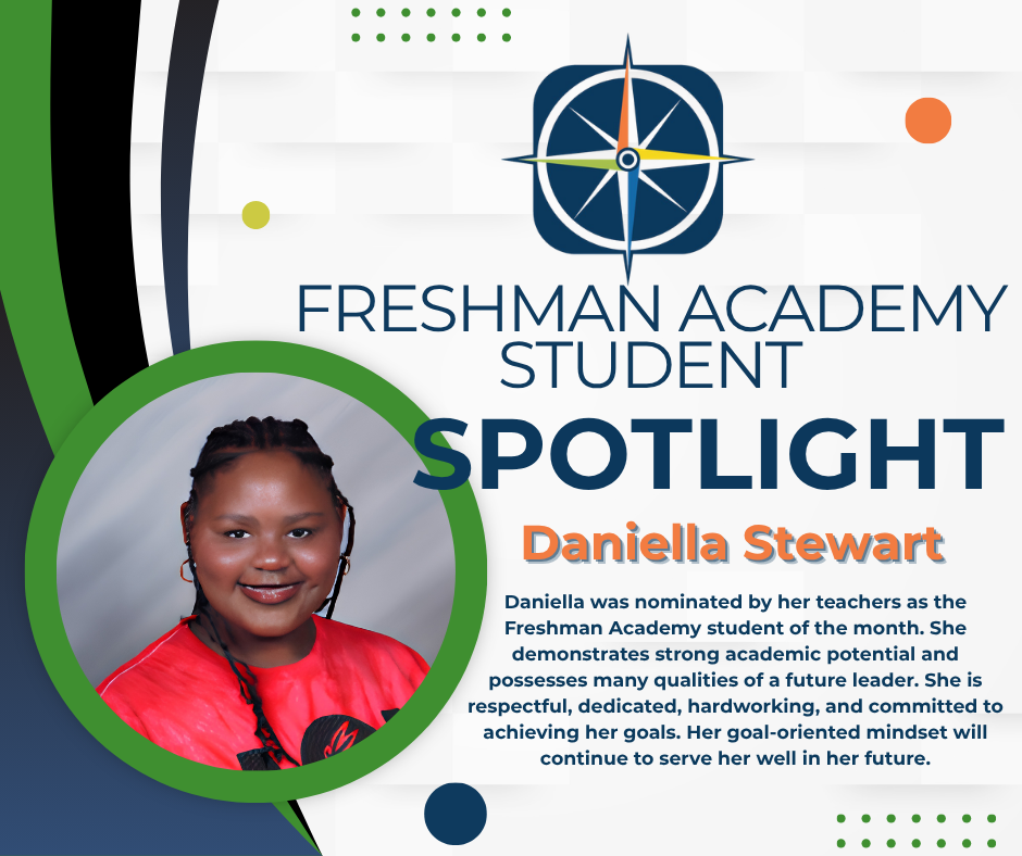VHS Freshman Academy Student of the Month