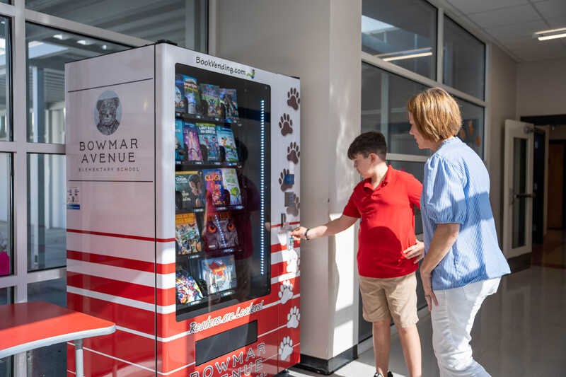 Bowmar Book Vending Machine