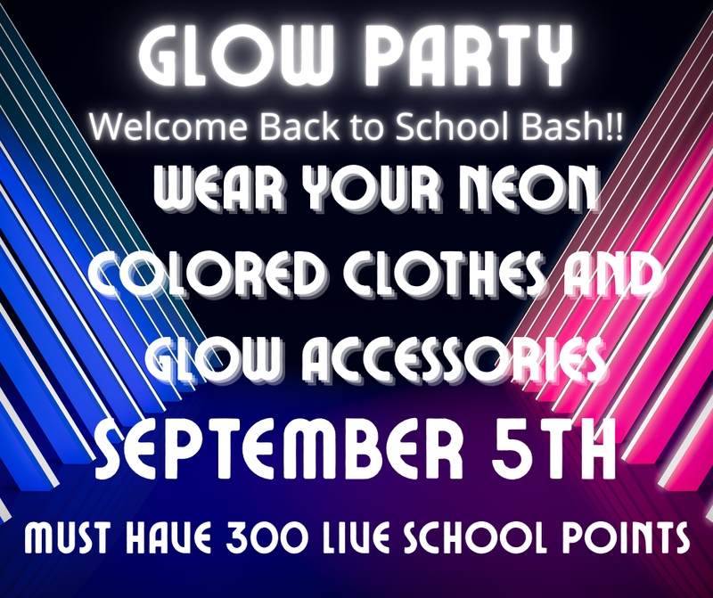 PBIS Glow Party