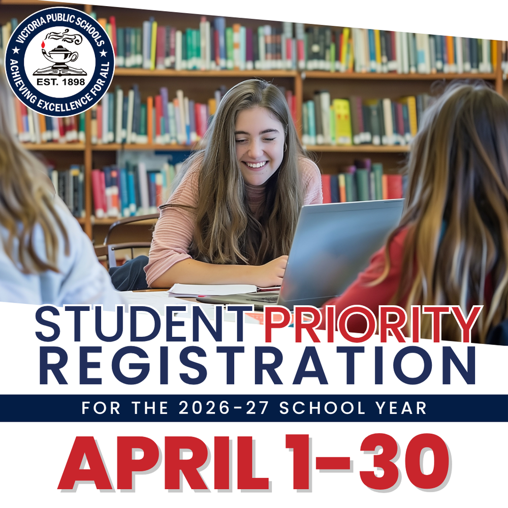 Student Priority Registration April 1-30