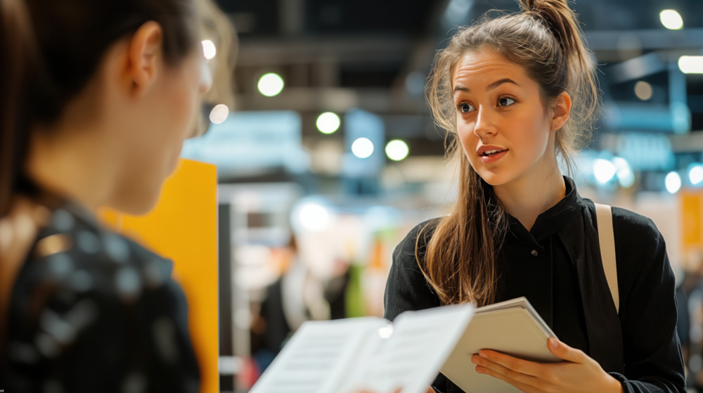 two girls with books