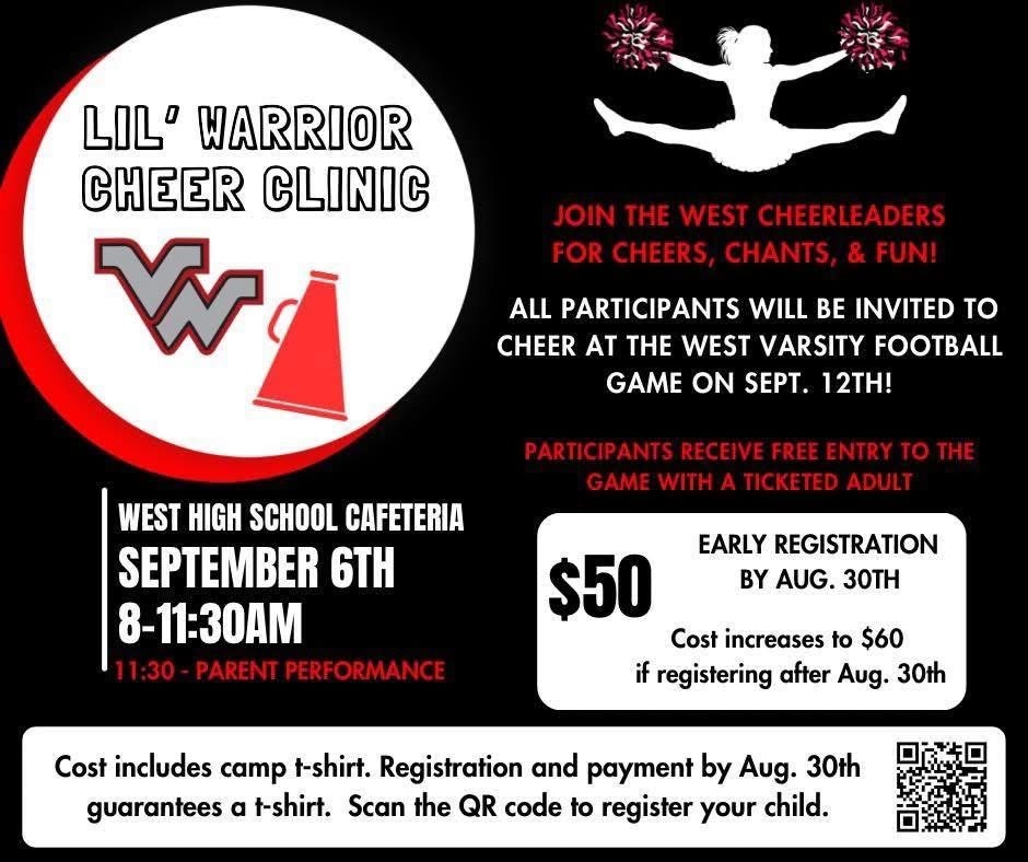 Lil Warrio Cheer Clinic