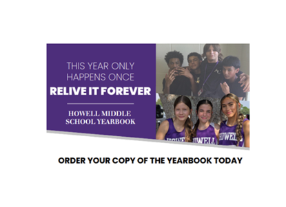 2025-26 Howell MS Yearbook Sales