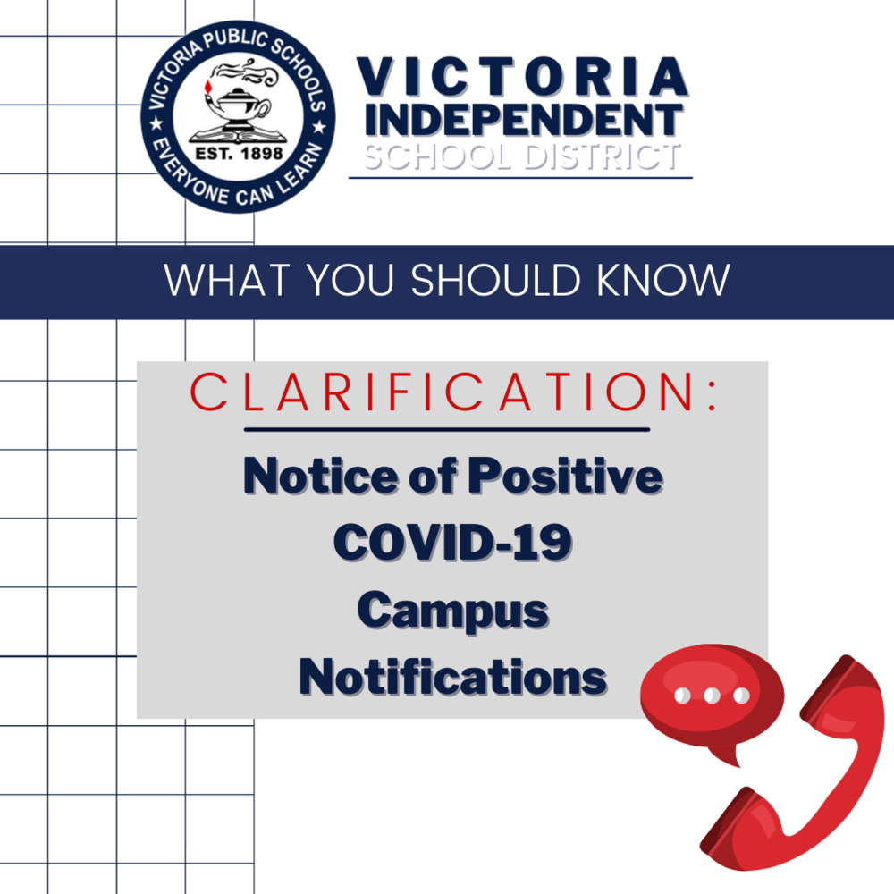 COVID Notification Clarification