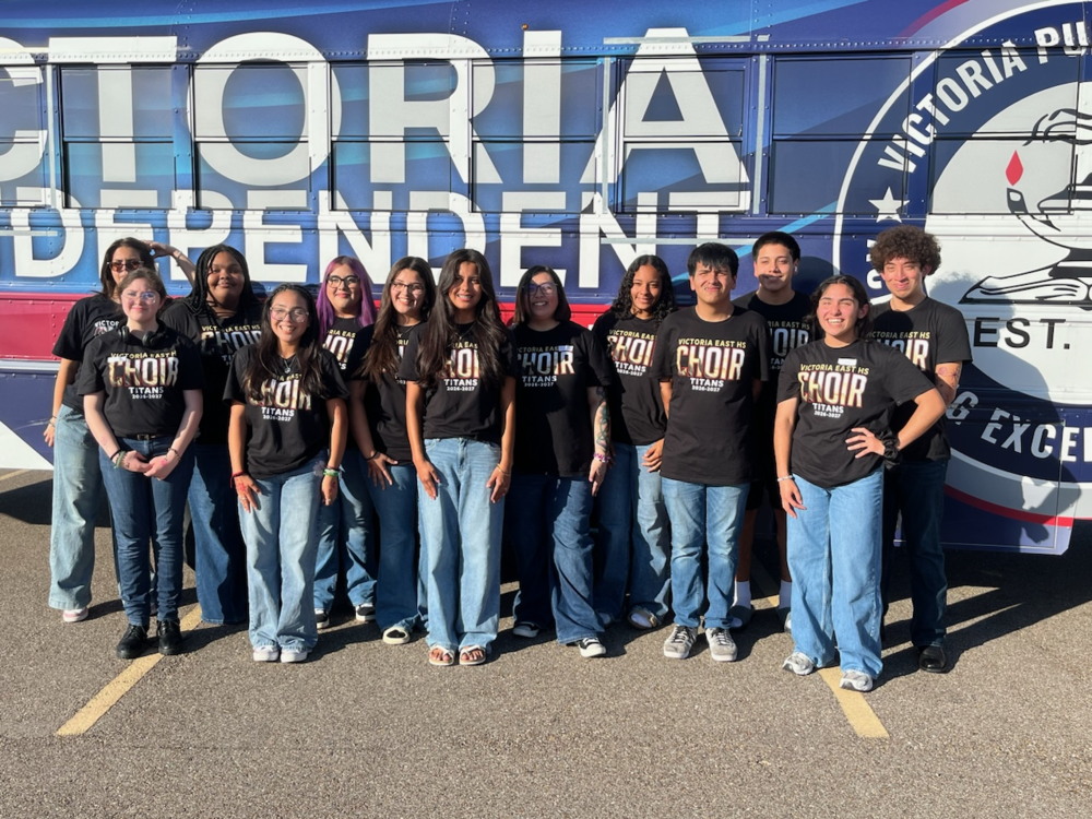 VEHS choir students