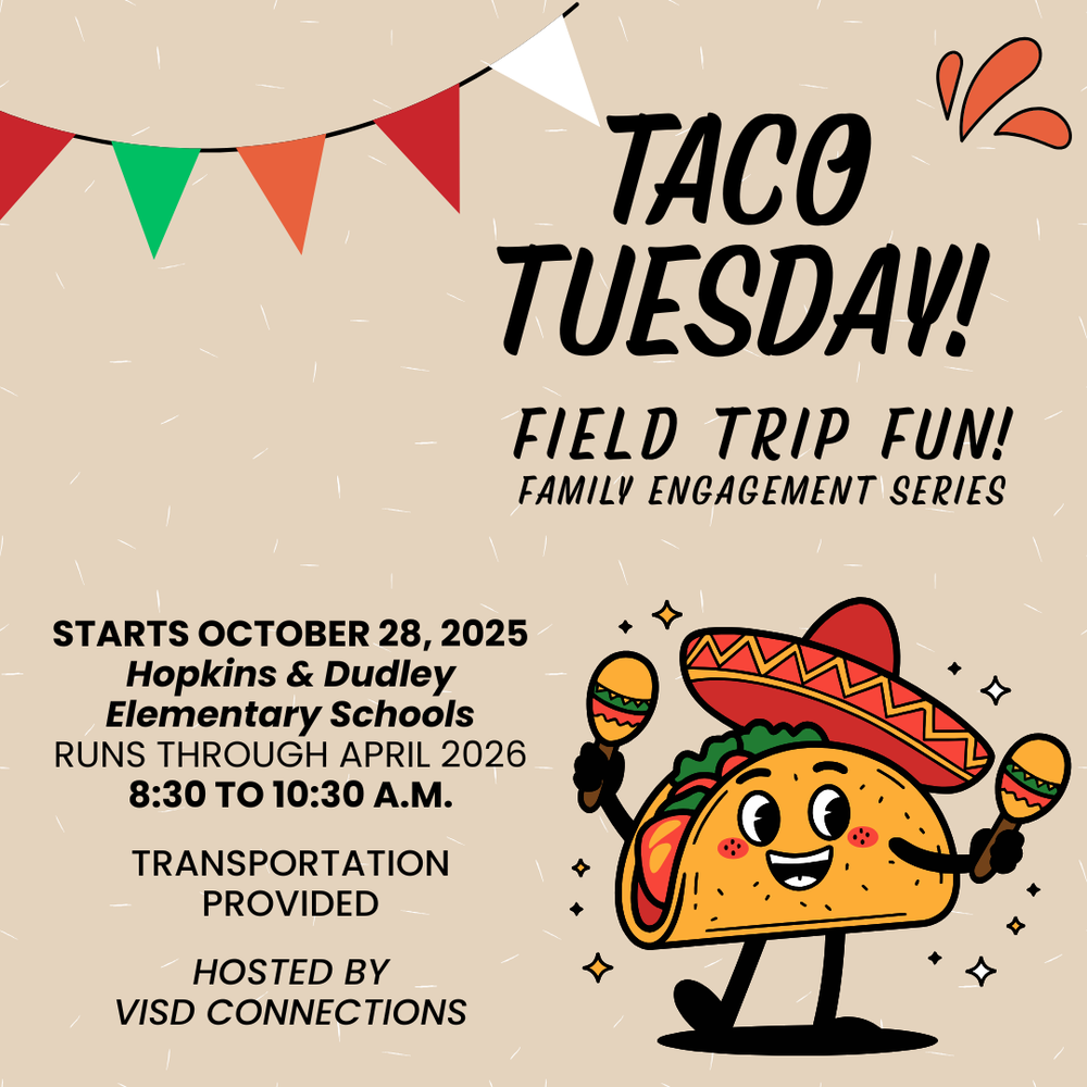 taco tuesday - stronger together parents flyer