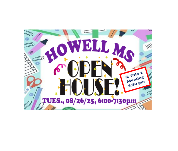 Howell Ms Open House 2025