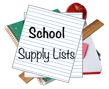 School Supply List