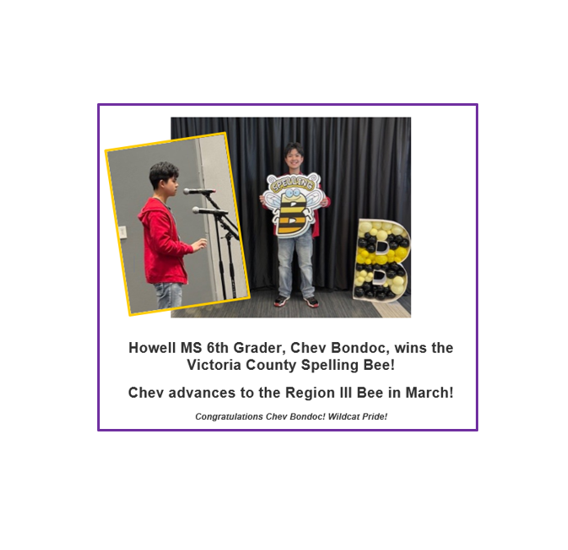 Chev wins Spelling Bee