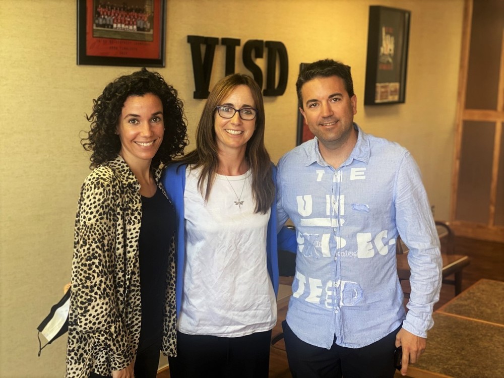 Rosa Aldoma,  Marta Orden  and  Raul Arribas