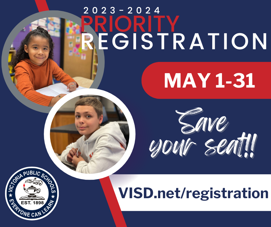 Priority Registration for 2023-24