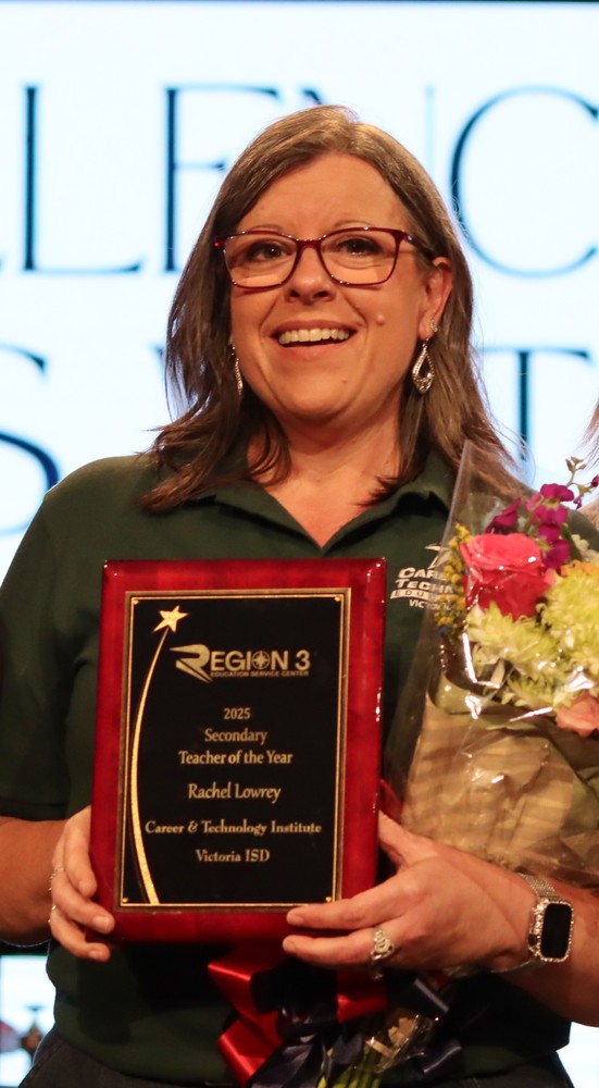 2025 Region 3 Rachel Lowerey Secondary Teacher of the Year