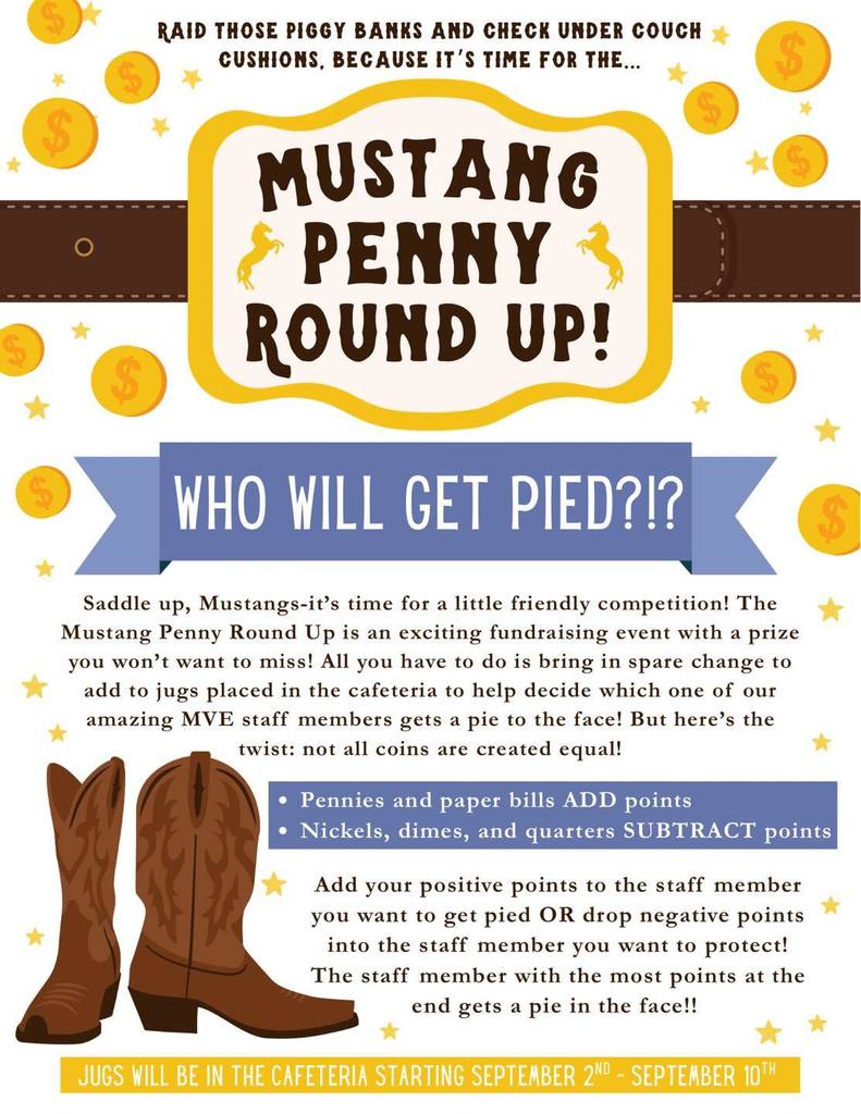 Mustang Penny Round Up!