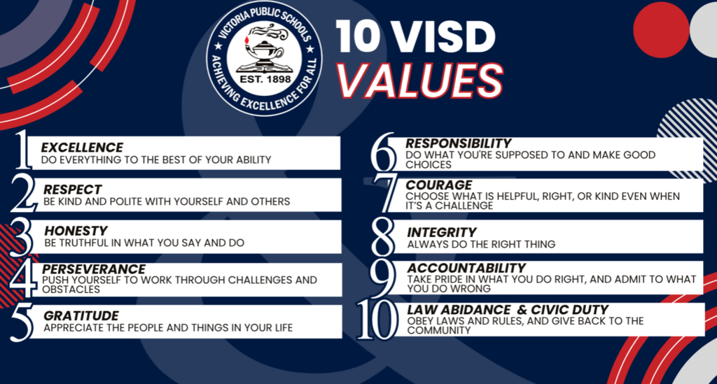 10 VISD Values