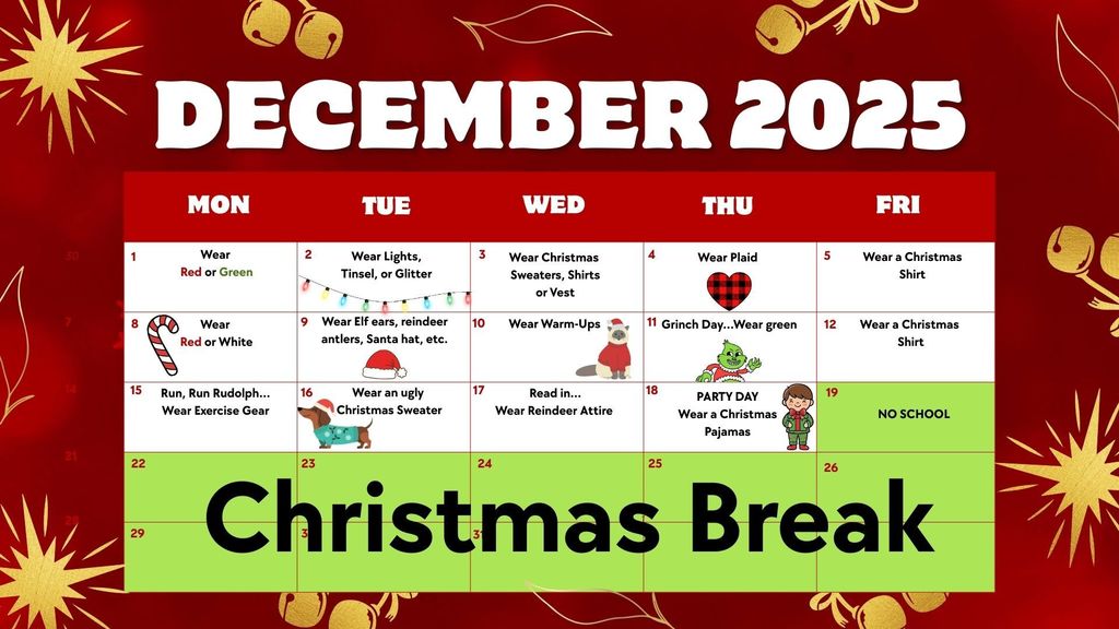 The holiday cheer is here at Mission Valley! Follow along and participate in our fun dress-up days throughout December.