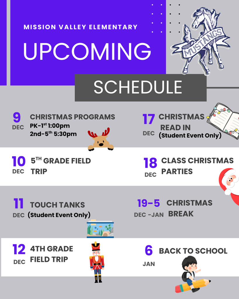 Donโt miss a moment as we wrap up the year! Check out our calendar of important upcoming events.