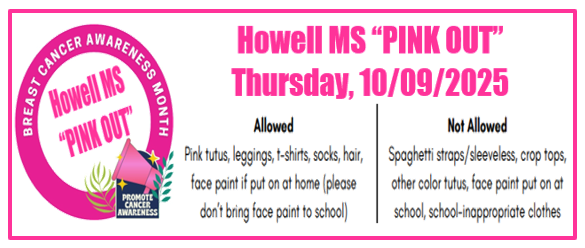 Howell MS Pink Out