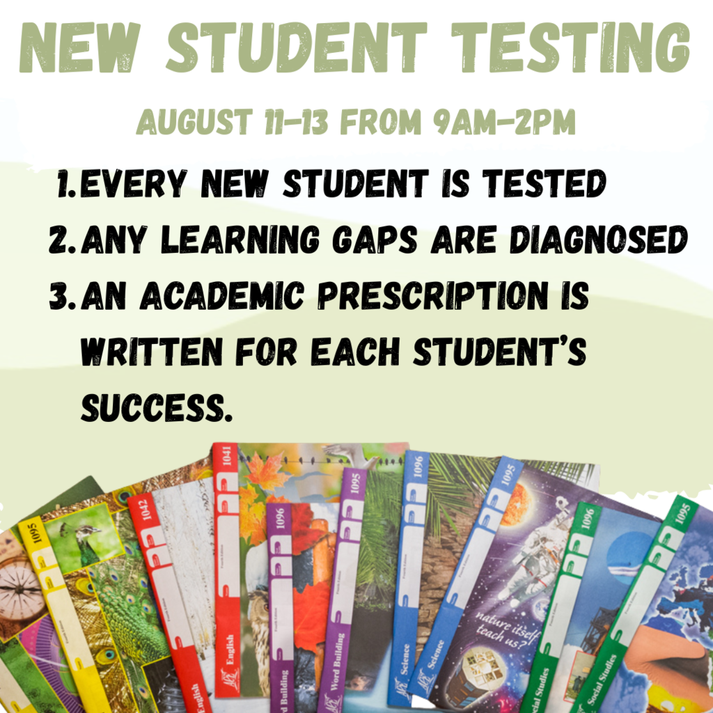 new student testing