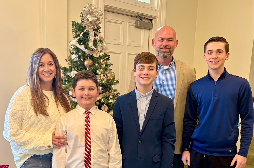 Coach Grage & His Family