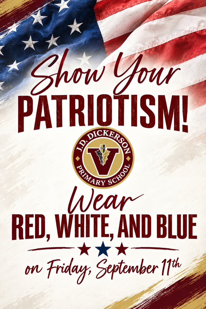 September 11th-Wear red, white, and blue