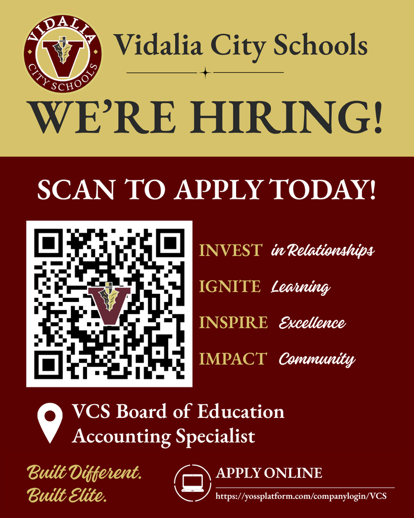 Job Opening at VCS