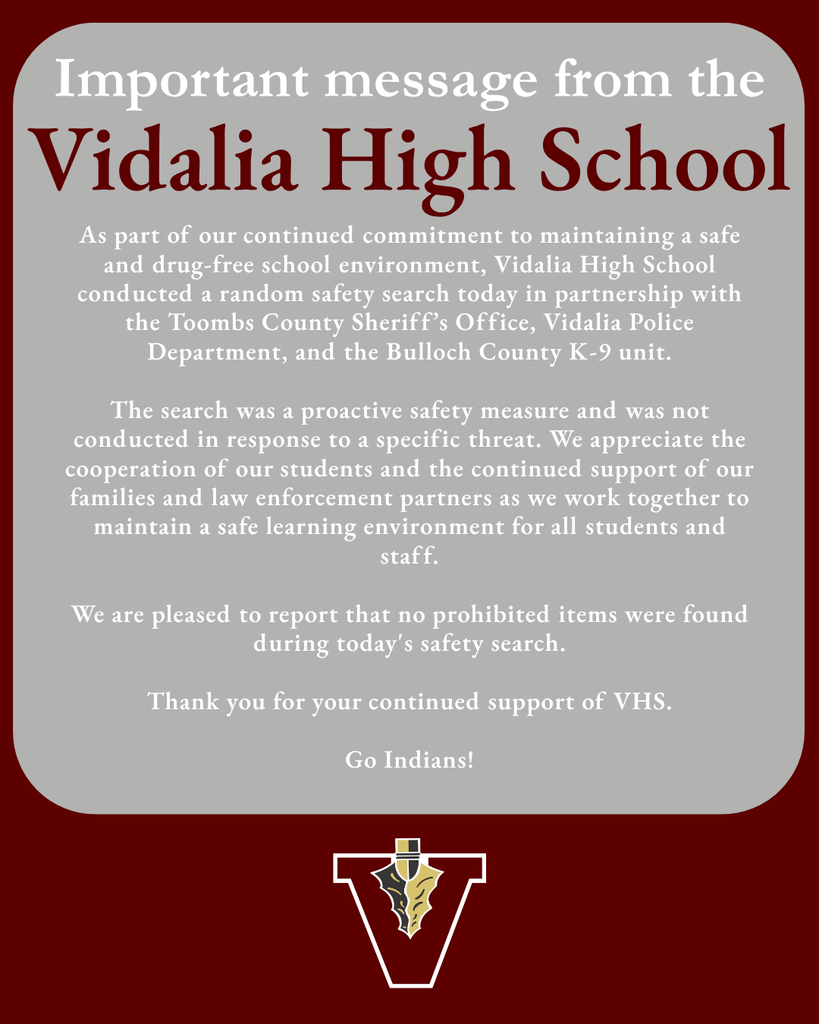 Safety Update