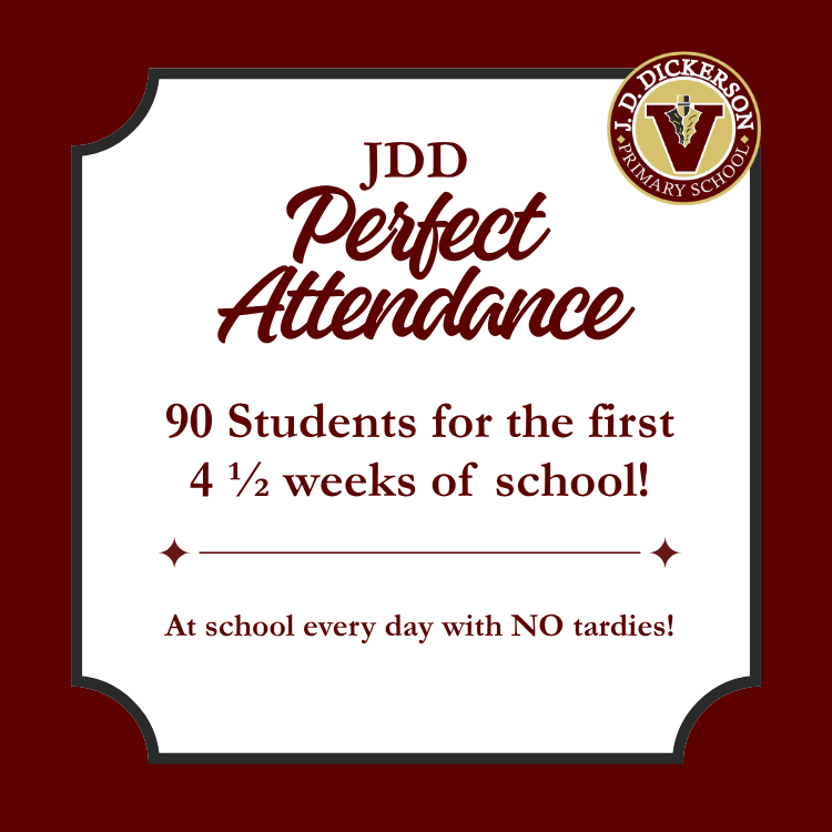 JDD Perfect Attendance