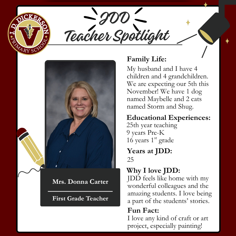 JDD Teacher Spotlight