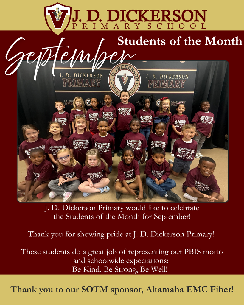 September Students of the Month