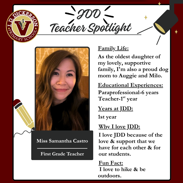 JDD Teacher Spotlight
