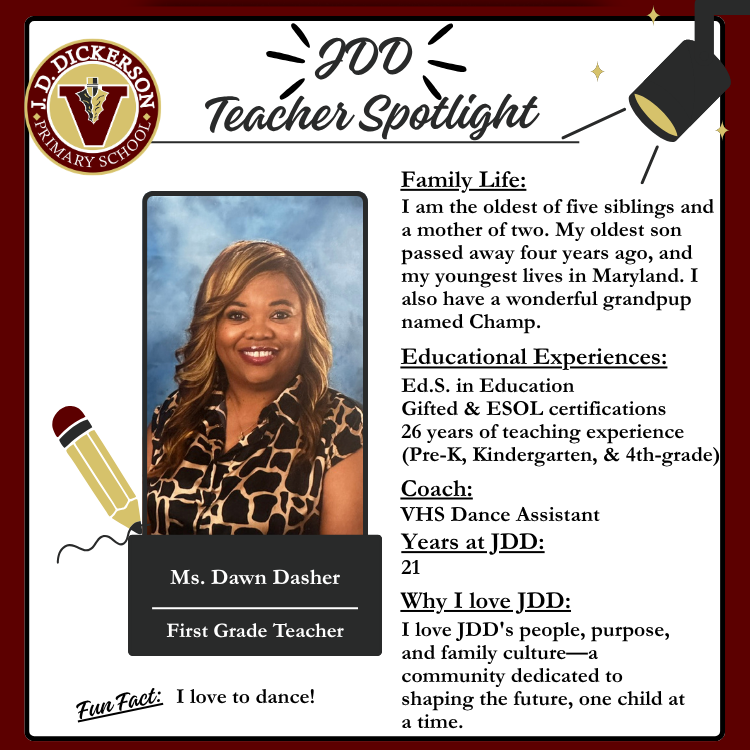 JDD Teacher Spotlight
