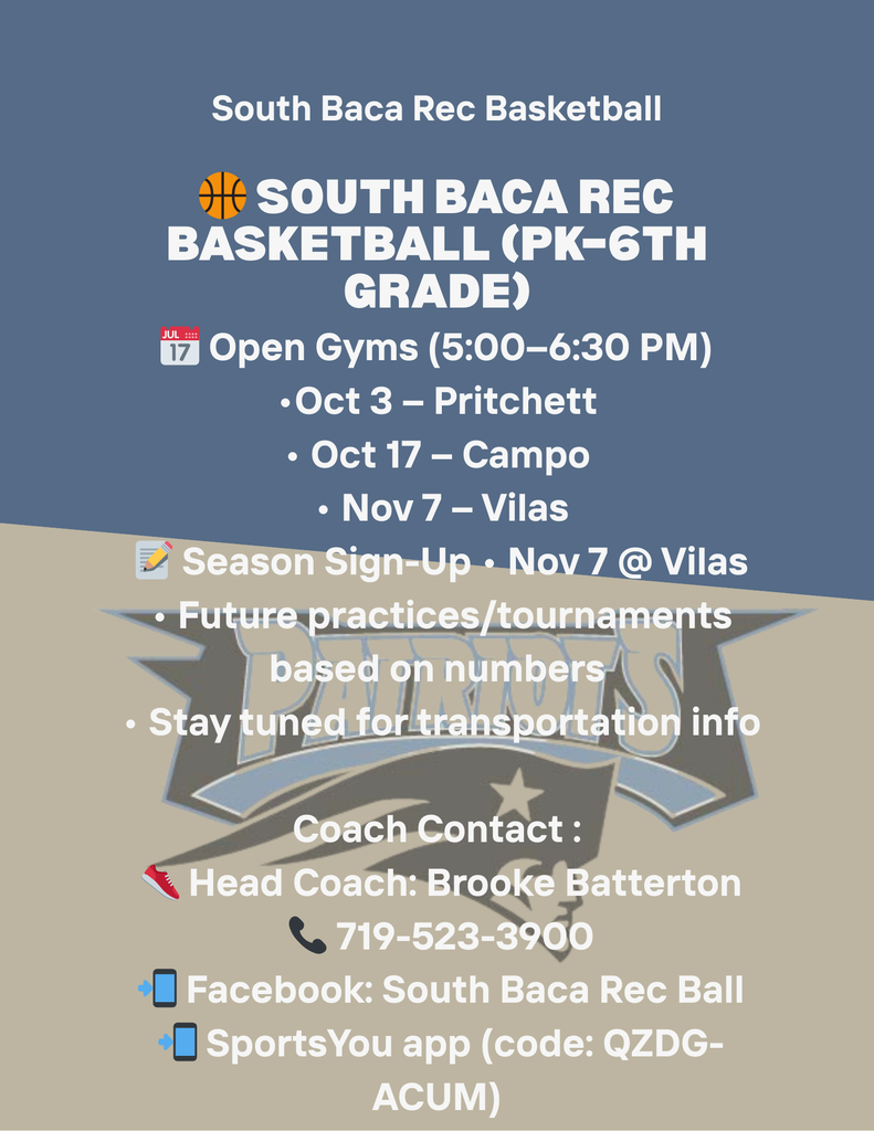 Flyer - 🏀 South Baca Rec Basketball (PK–6th Grade)