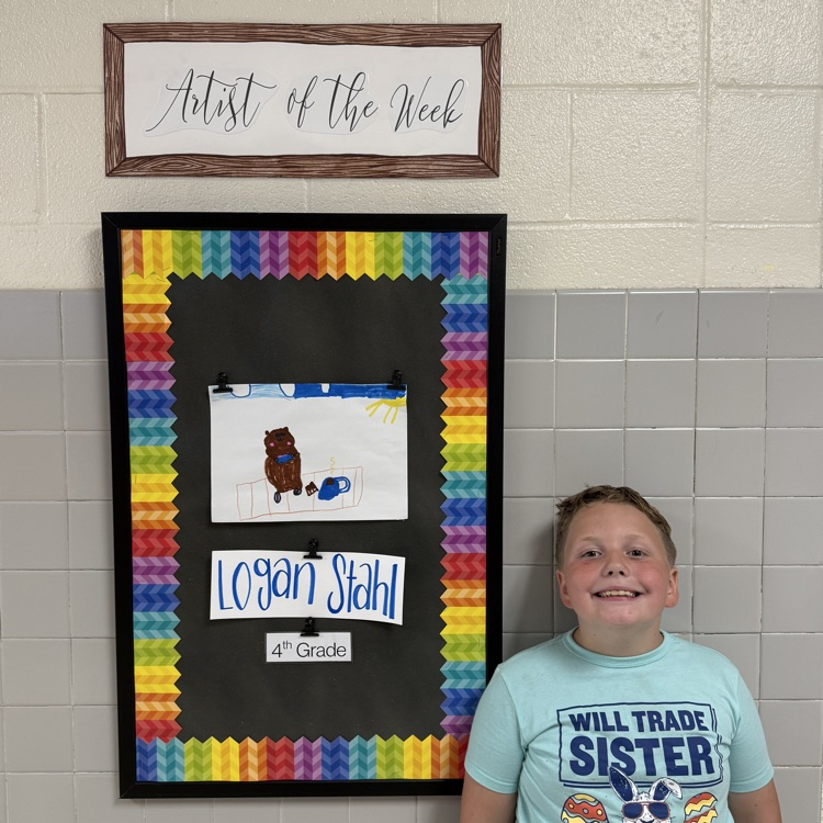 Artist of the Week this week is Logan Stahl. Congrats!