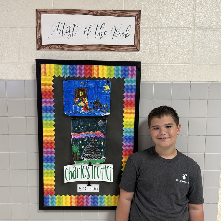 Artist of the Week this week is Charles Trotter. Congrats!