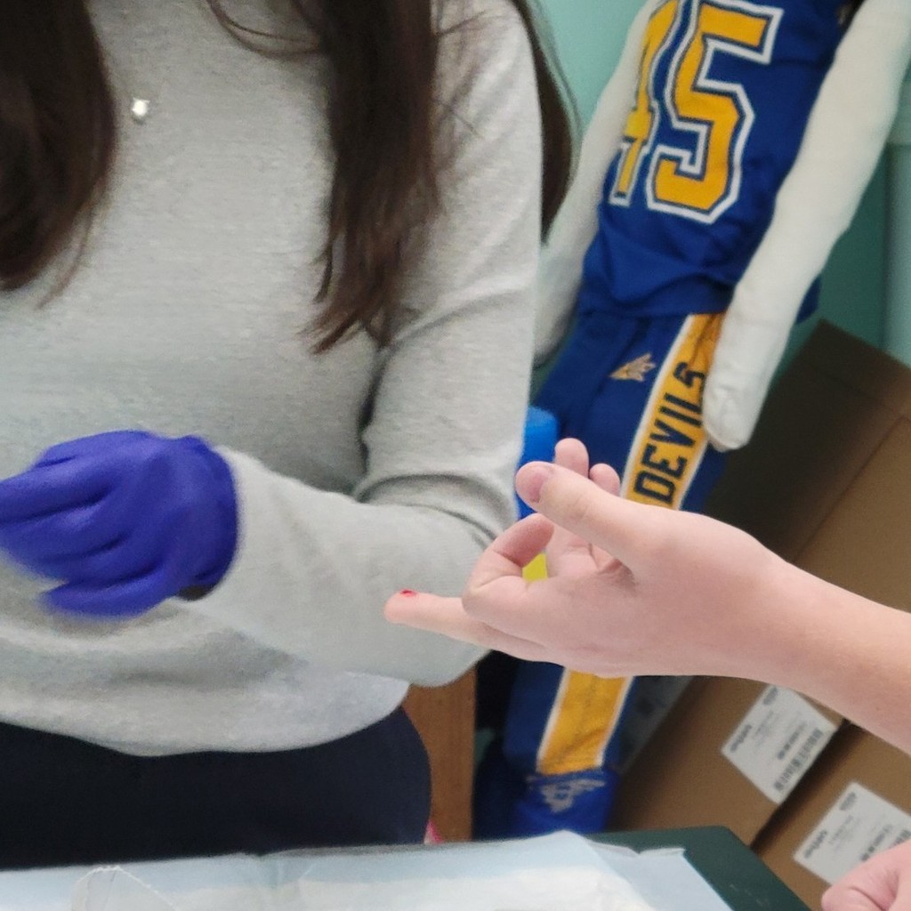 "you don't even feel it!"