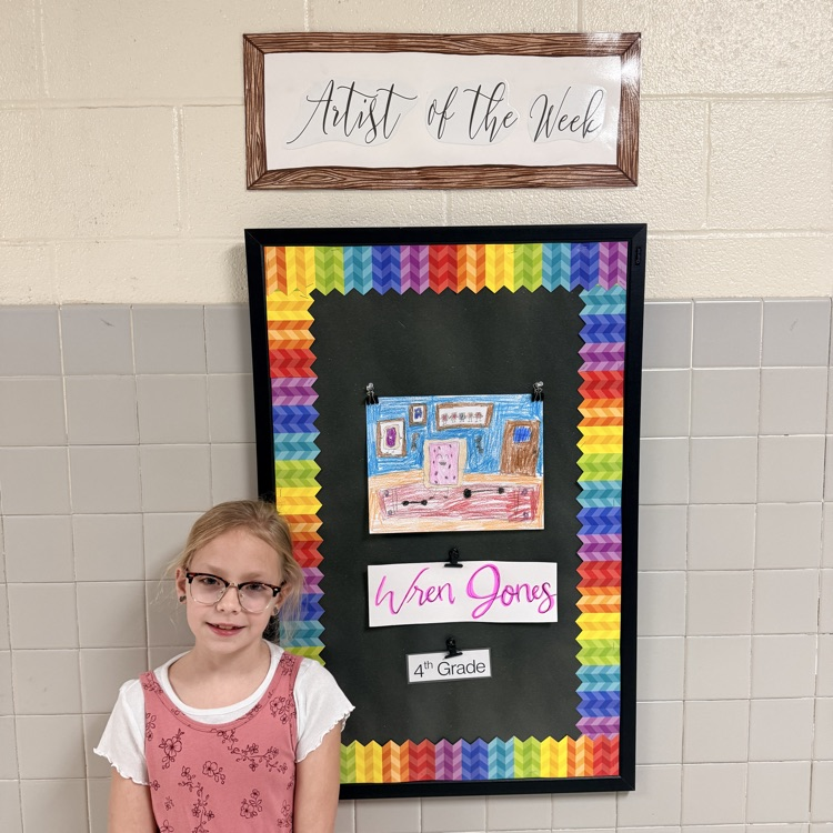 Artist of the Week this week is Wren Jones. Congrats!