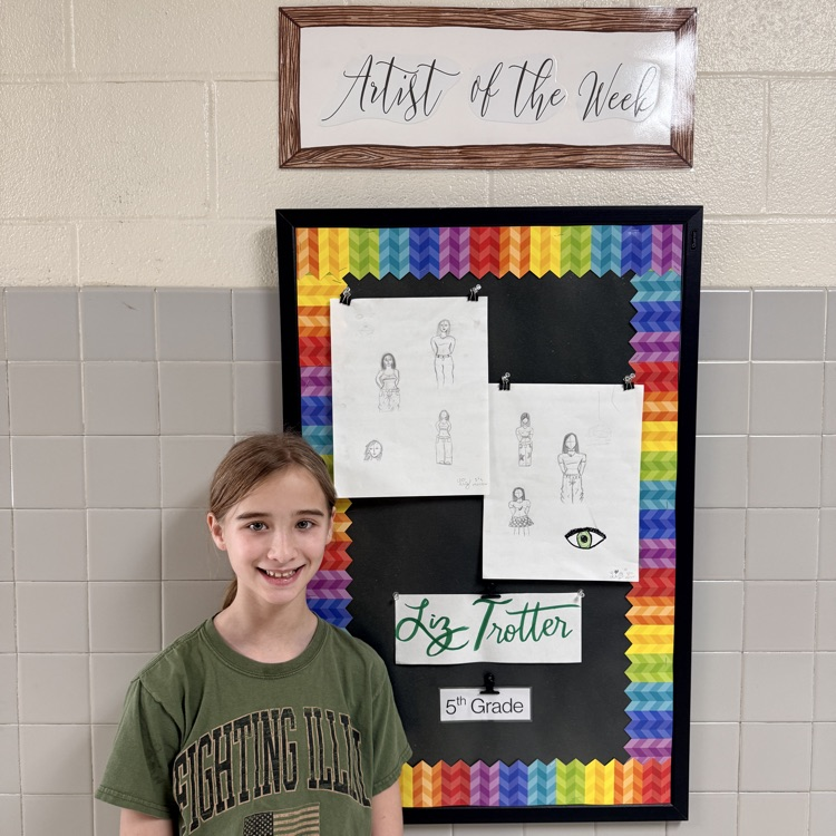 Artist of the Week this week is Liz Trotter. Congrats!