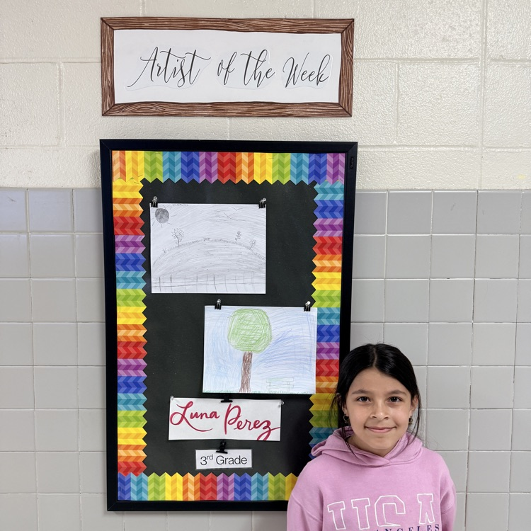 Artist of the Week this week is Luna Perez. Congrats!