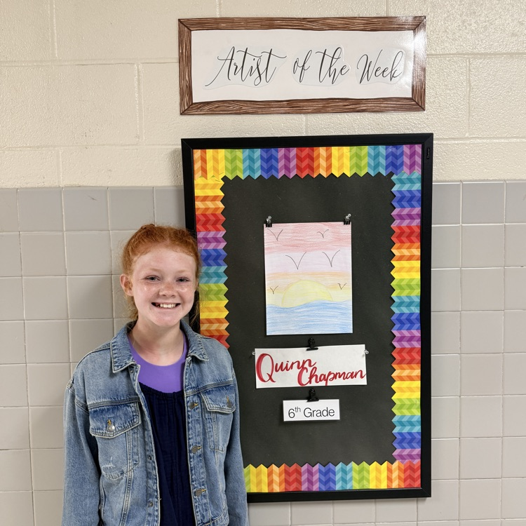Artist of the Week this week is Quinn Chapman. Congrats!