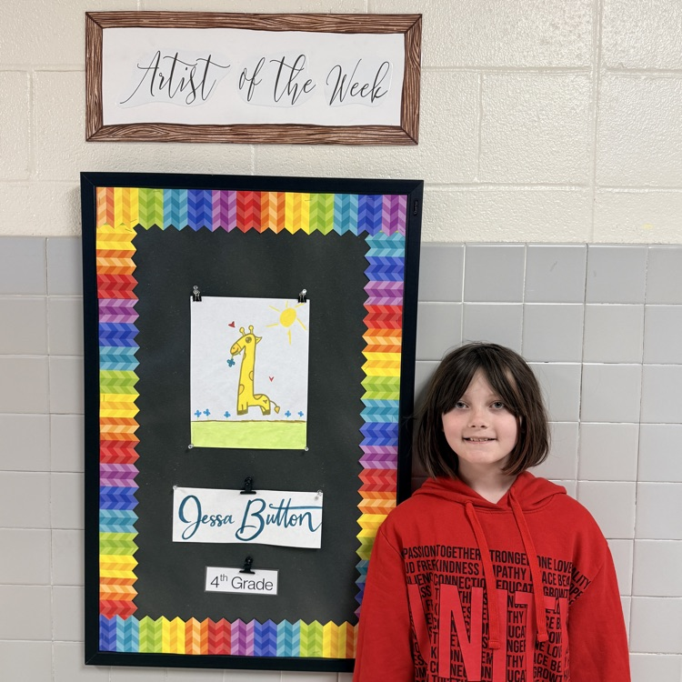 Artist of the Week this week is Jessa Button. Congrat!