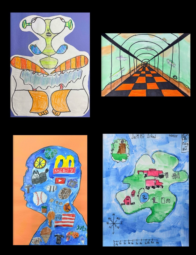 10 Villa Grove Elementary Students were chosen to be a part of the 2026 Art form Here Gallery at the Tarble Arts Center, Eastern Illinois University. This is just a reminder that the opening reception is this Saturday, May 23rd from 1-3pm.