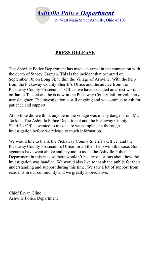 Press Release 