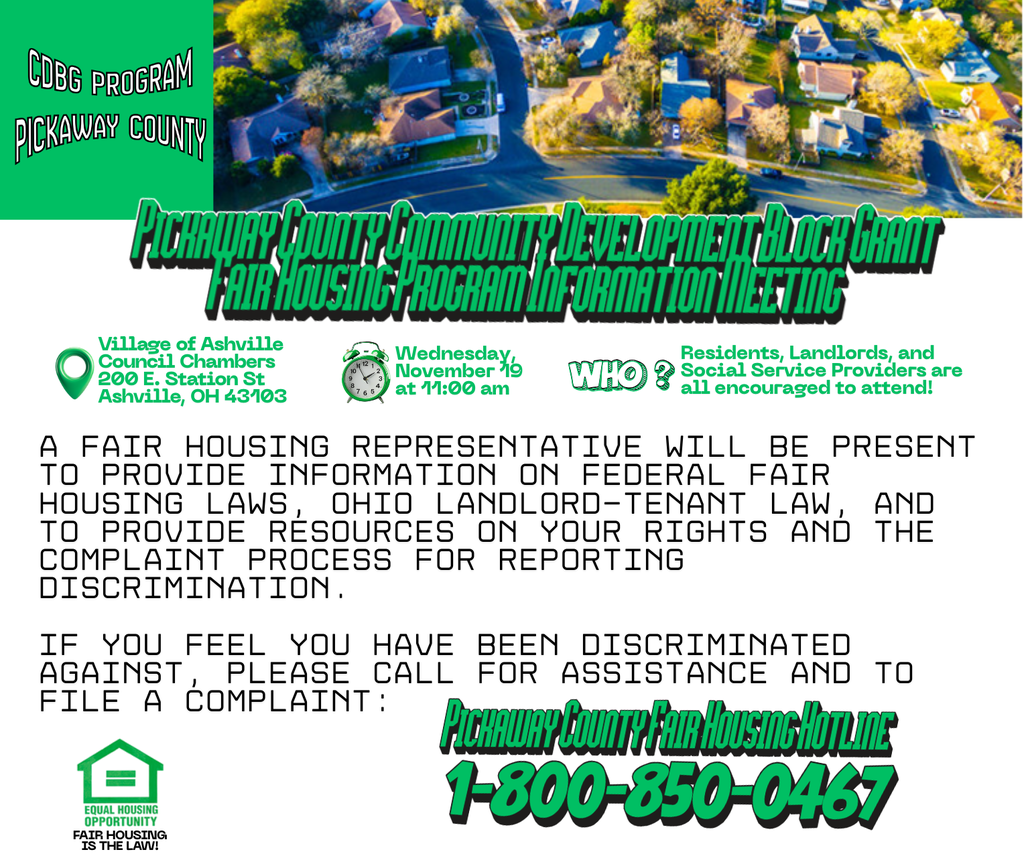 Fair Housing Meeting