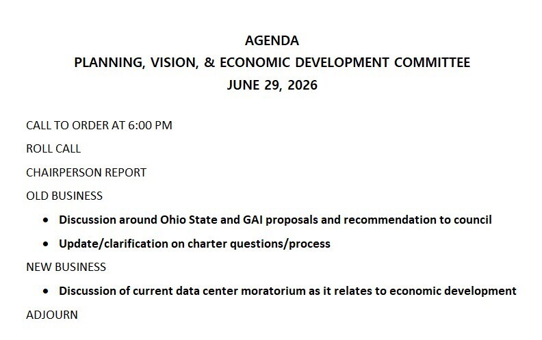 JUNE 29 PVEDC MEETING