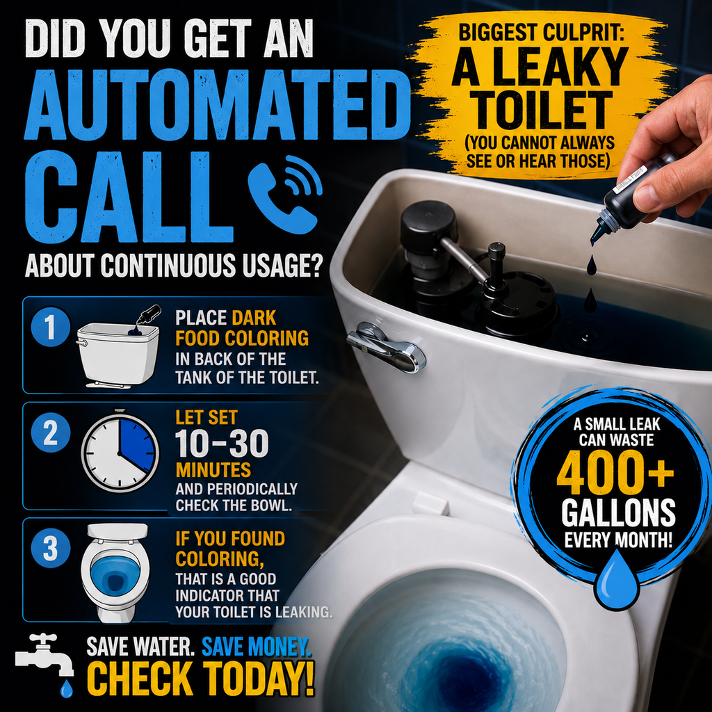 LEAKY TOILET