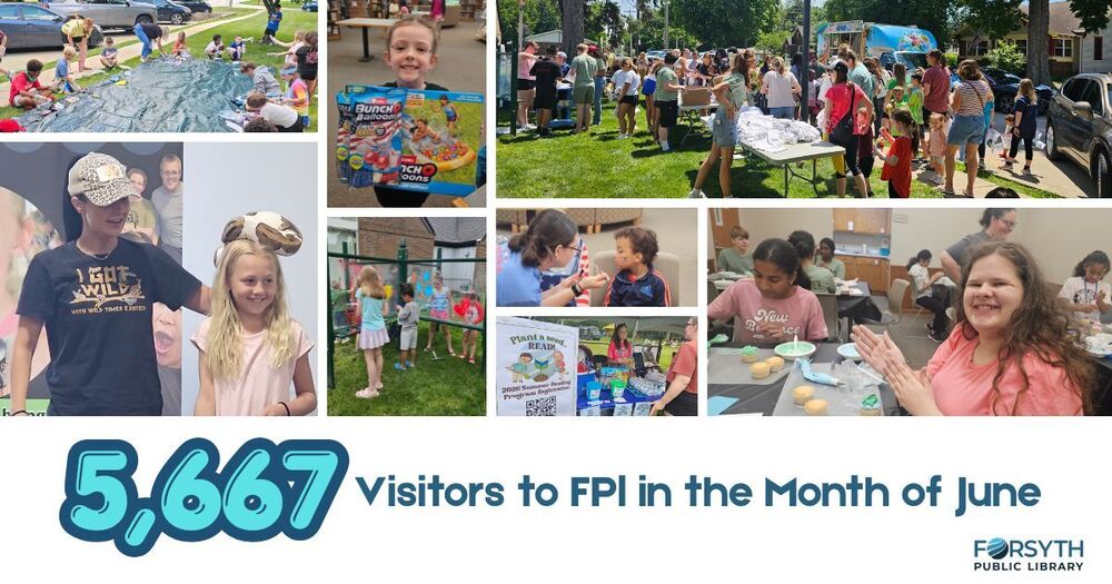 June Visitors Graphic