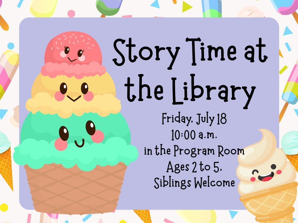 Story Time July 18