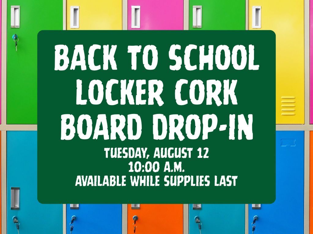 Cork Board Drop-in